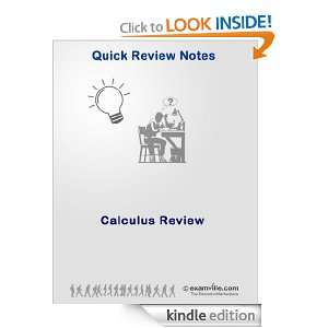 Calculus Review Guide (Quick Review Notes) R Gupta  