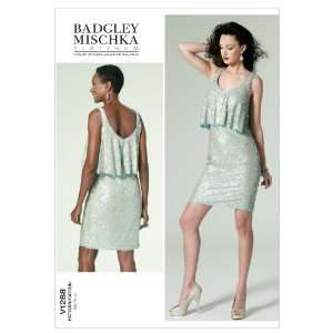  Vogue Patterns V1288 Misses Dress, Size D5 (12 14 16 18 20 