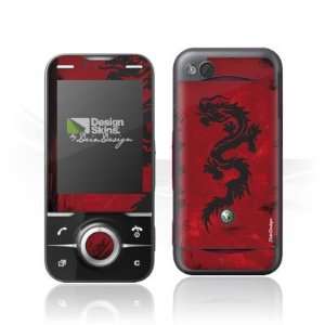  Design Skins for Sony Ericsson Yari   Dragon Tribal Design 
