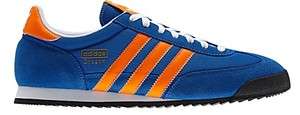   Adidas Originals Dragon Shoes Orange Retro Blue Trainers Boots  