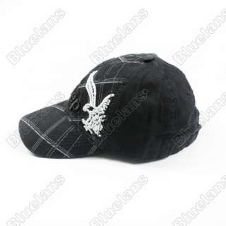   Golf Ball Classic Sport Casual Embroidery Hat Cap with Eagle Black