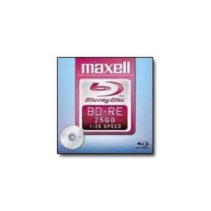  MAXELL  Disc Blu ray Single Layer 25GB Rewritable 2X 