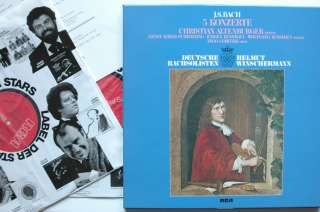 BACH 5 Concertos CHRISTIAN ALTENBURGER violin WINSCHERMANN 2 LP RCA RL 