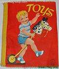 Antique Cloth Baby Book Toys By Hampton Publishing Co.