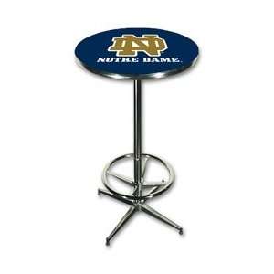    Notre Dame Fighting Irish Chrome Game Room Table