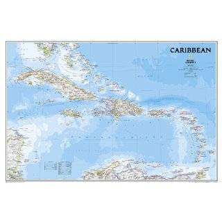 Caribbean Map West Indies:  Home & Kitchen