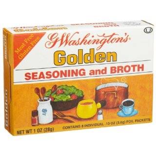George Washington Golden Seasoning and Broth, 1 Ounce Boxes (Pack of 