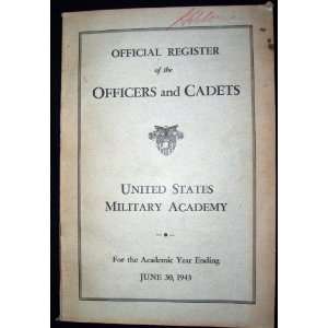   States Military Academy 1943: United States Military Academy: Books