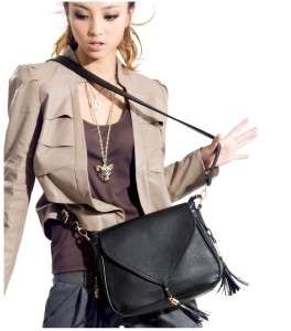 BN!Fashion Women Korean Hobo PU leather lady shoulder bag Large 