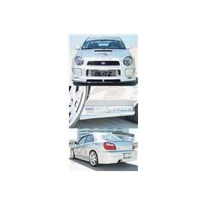  02 03 Subaru WRX Kaminari Lip Kit  Fiberglass  Automotive