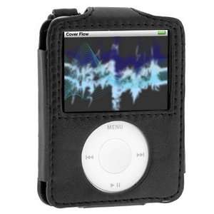  Apple iPod Nano 3rd Generation 4GB 8GB Forza Black Leather Case 