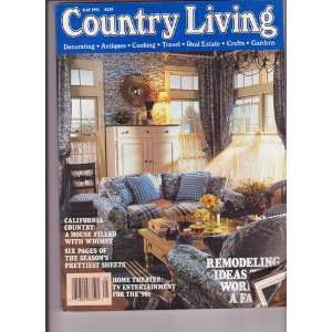  COUNTRY LIVING MAGAZINE MARCH 1993 Books