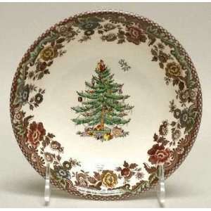 : Spode Christmas Tree Grove Coupe Cereal Bowl, Fine China Dinnerware 