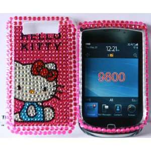  Ezmarket Hello Kitty Blackberry Torch 9800 Rhinestone 
