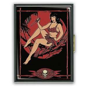  Bettie Page Jungle Night ID Case: Toys & Games