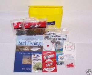 Surf Fishing Tackle Kit and Book  