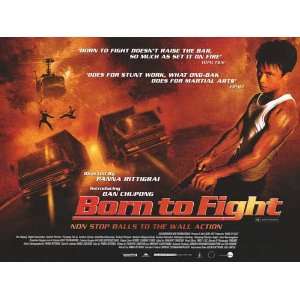  Born To Fight   Original Movie Poster 
