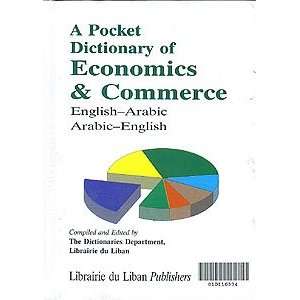  A Pocket Dictionary of Economics & Commerce E A/A E 