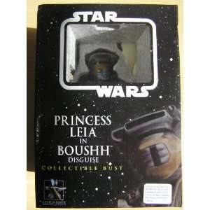 Star Wars Princess Leia as Boushh Mini Bust  Toys & Games   