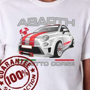Fiat 500 Abarth Assetto Corse Rally Racing T Shirt All Sizes #699 