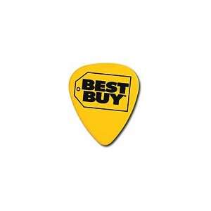  Best Buy Logo Guitar Picks (12 Pack)   Yellow Musical Instruments