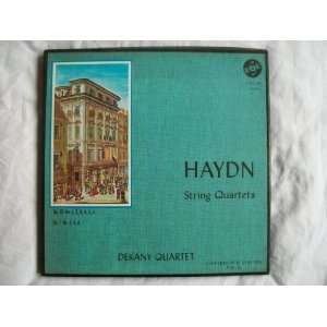   QUARTET Haydn String Quartets Op 33/1 3 LP box set: Dekany Quartet