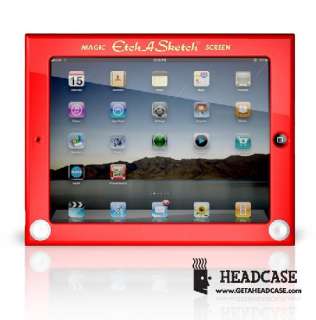 Headcase Etch A Sketch Hard Case for iPad 2 Red  