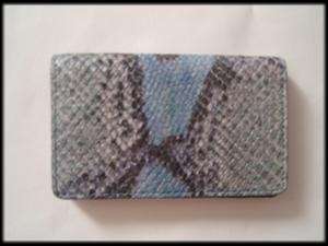 NWT11 LODIS EVE Leather CARD CASE WALLET BLUEBERRY  