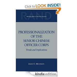 Professionalization of the Senior Chinese Officer Corps: Trends and 