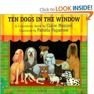  Ten Dogs in the Window: A Countdown Book (9780613271950 