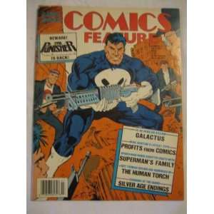 Comics Feature #57 July 1987 Punisher Galactus Mike Benton Human Torch 
