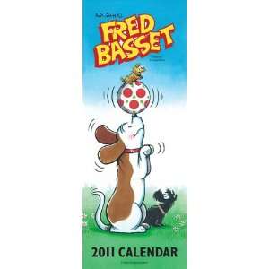   Calendars Fred Basset   12 Month Slim   15.2x39.4cm