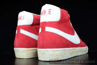 Nike Blazer Hi Suede Vntg Vintage dunk 344344 603 CRIMSON SAIL 11 
