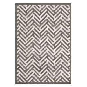   : Decor Rugs Classy Zigzags 6 6 x 9 9 grey Area Rug: Home & Kitchen