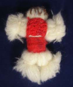   Handmade Christmas Angel Dolls Wool Embrodiery Native American Look
