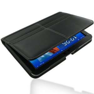   BX1 Black Leather Case for Samsung Galaxy Tab 8.9 GT P7300 / GT P7310