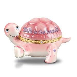  Sassy Turtle Swarovski Crystal Music Box Collection: Shell 