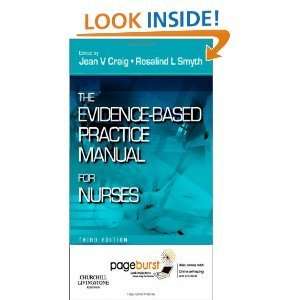 com The EvidenceBased Practice Manual for Nurseswith Pageburst online 