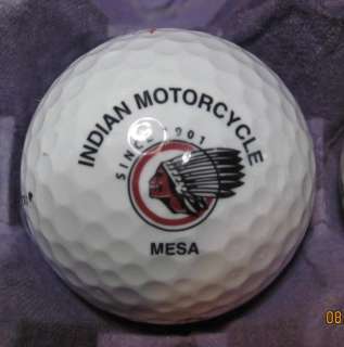 INDIAN MOTORCYCLE Golf logo ball  