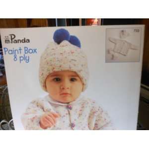  Panda Paint Box DK Knit Designs Book # 733: Arts, Crafts 