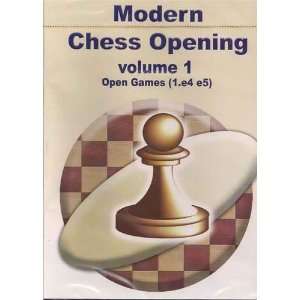 com Modern Chess Opening, Vol. 1 Open Games (1.e4 e5) Chess Software 