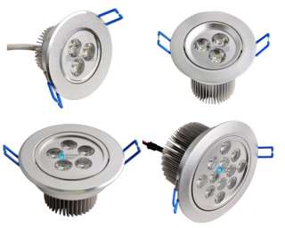 High Power LED Ceiling Fixture Cabinet Down Light Recessed Lamp Bulb 
