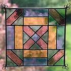 12 Stained Glass Suncatchers in Quilt Patterns items in Stained 