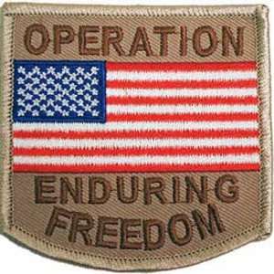  Operation Enduring Freedom Patch Brown 3 Patio, Lawn 