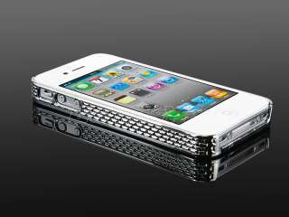   Glitter Diamond Chrome rhinestone Hard Case F iPhone 4 4S 4G  