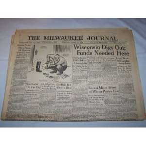 : Milwaukee Journal Newspaper Wednesday, February 11, 1959 (Wisconsin 