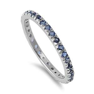   Eternity Stackable Ring Wedding Anniversary Band (Available in size 6
