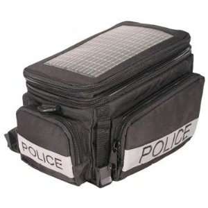  Solar Powered Police Bicycle Trunk Bag