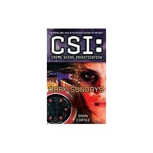  CSI Crime Scene Investigation Dark Sundays [Mass Market 