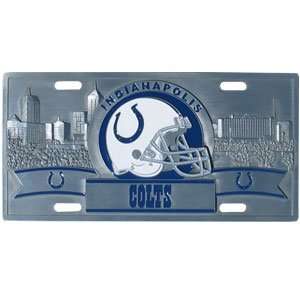  Indianapolis Colts 3D License Plate   NFL Football Fan 